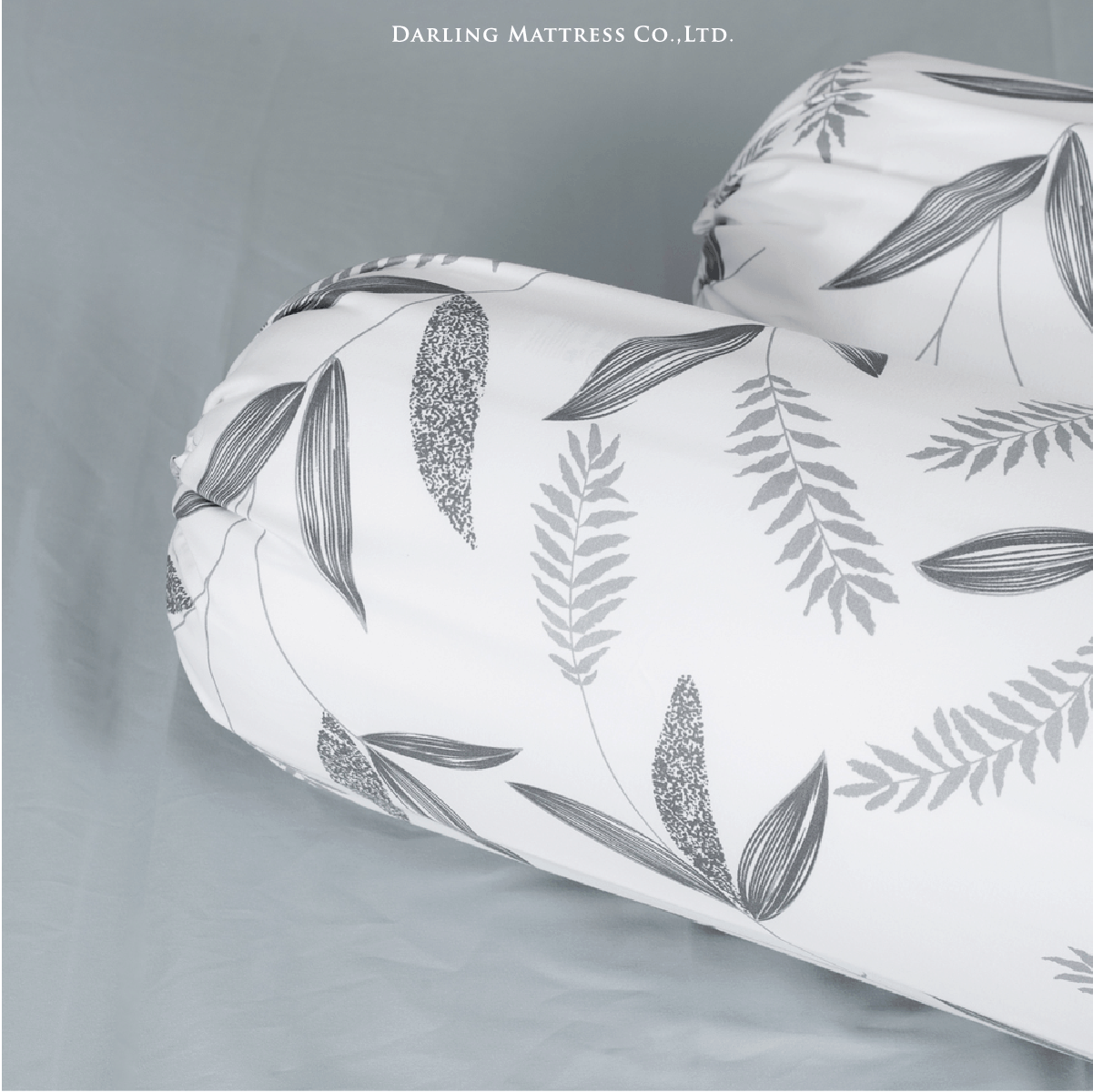 ชุดผ้าปูผ้านวม 6 ฟุต DARLING MATTRESS รุ่น2 สี 2 สไตล์ ลายลีฟลี่_5